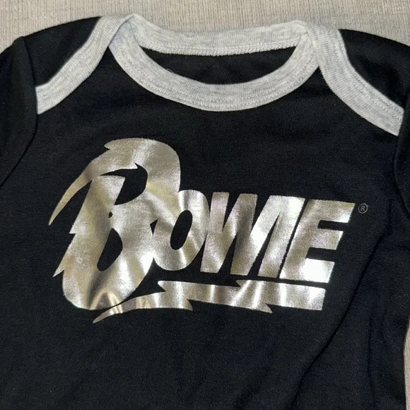 David Bowie baby onesie size 18M - Picture 2 of 3